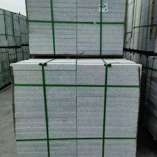 防城港 芝麻白火烧，园林广场市政工程地铺石，1.8~5.0厚均有现货