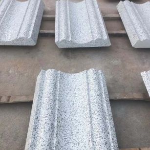 防城港 白麻花岗岩光面别墅线条