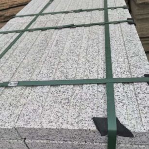 防城港 白麻花岗岩直行盲道石，盲条，地铺石