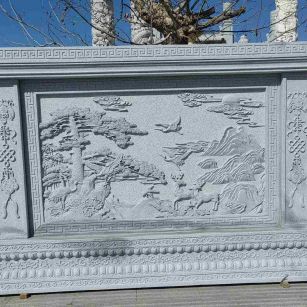 防城港 芝麻白大型照壁，屏风，影壁