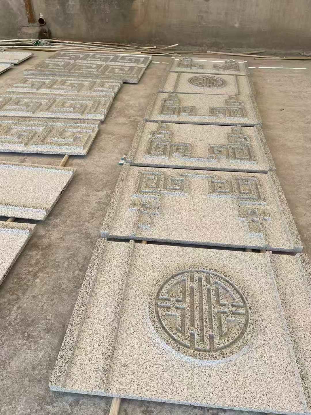 防城港 白麻花岗岩外墙立面雕刻板