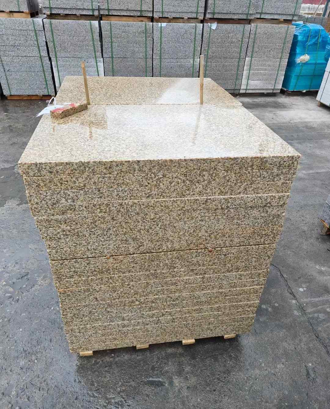 防城港 湖北黄金麻花岗岩石材荔枝面外墙石材