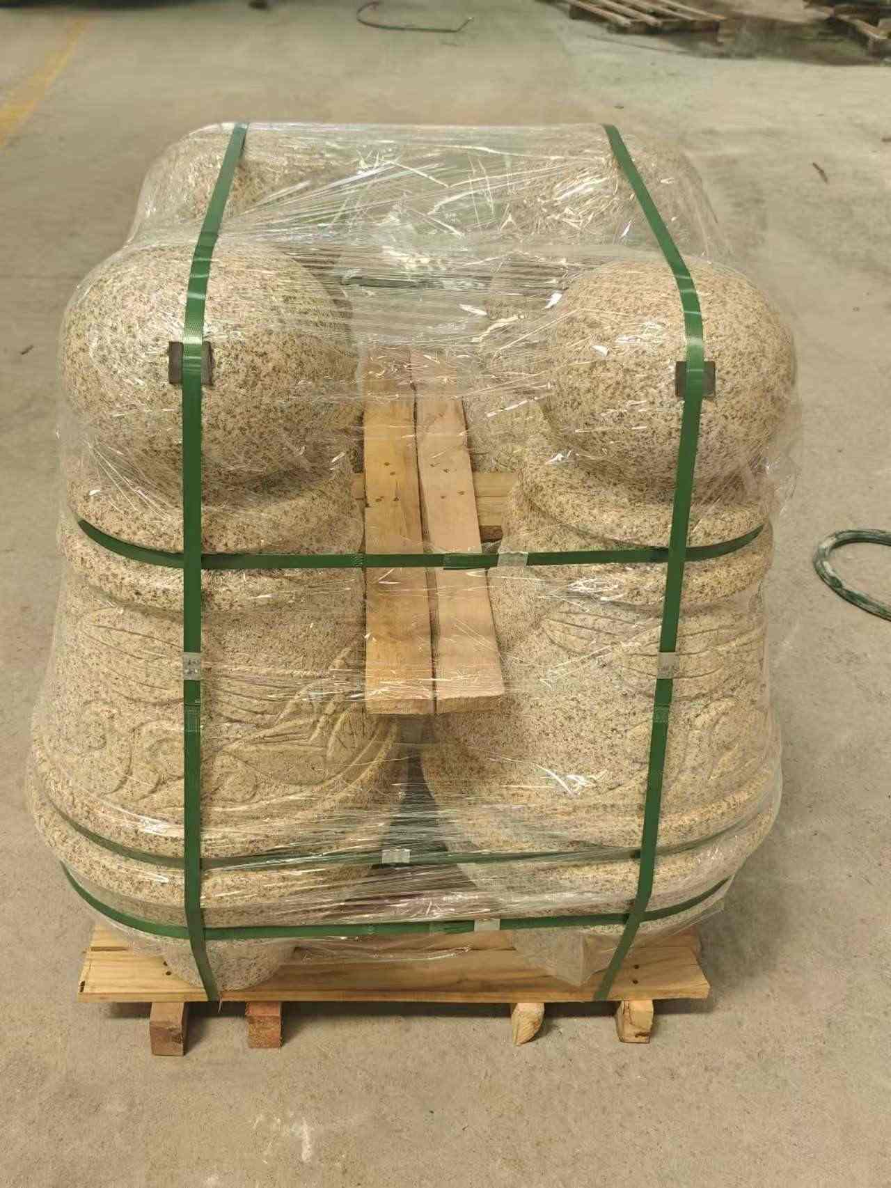 防城港 黄金麻异形定制雕花——棒棒糖挡车柱