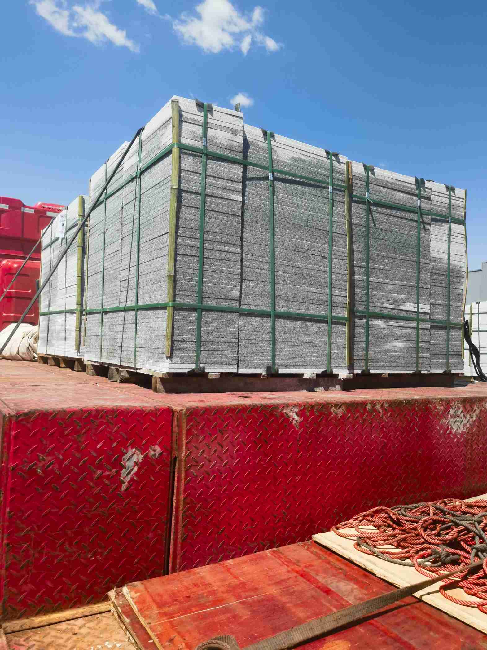 防城港 芝麻白火烧规格板地铺石300*600/600*600