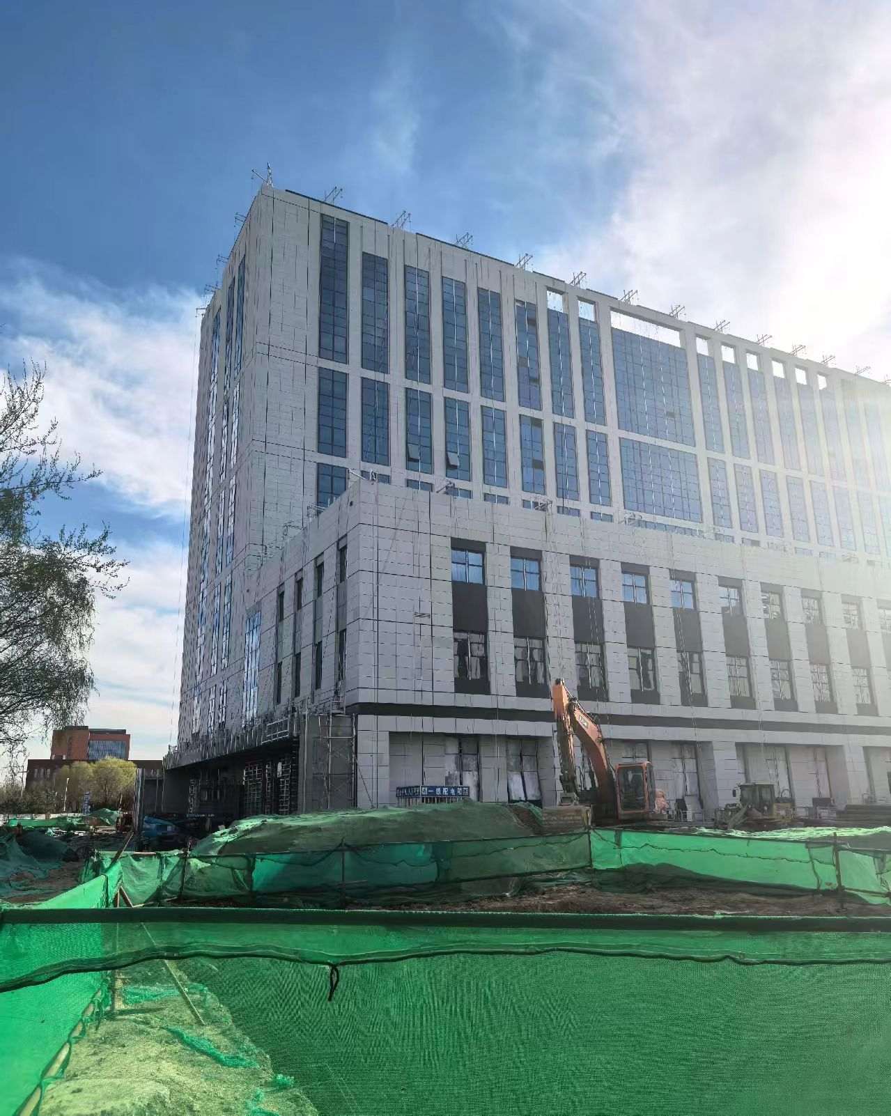 防城港 白麻花岗岩石材外墙干挂