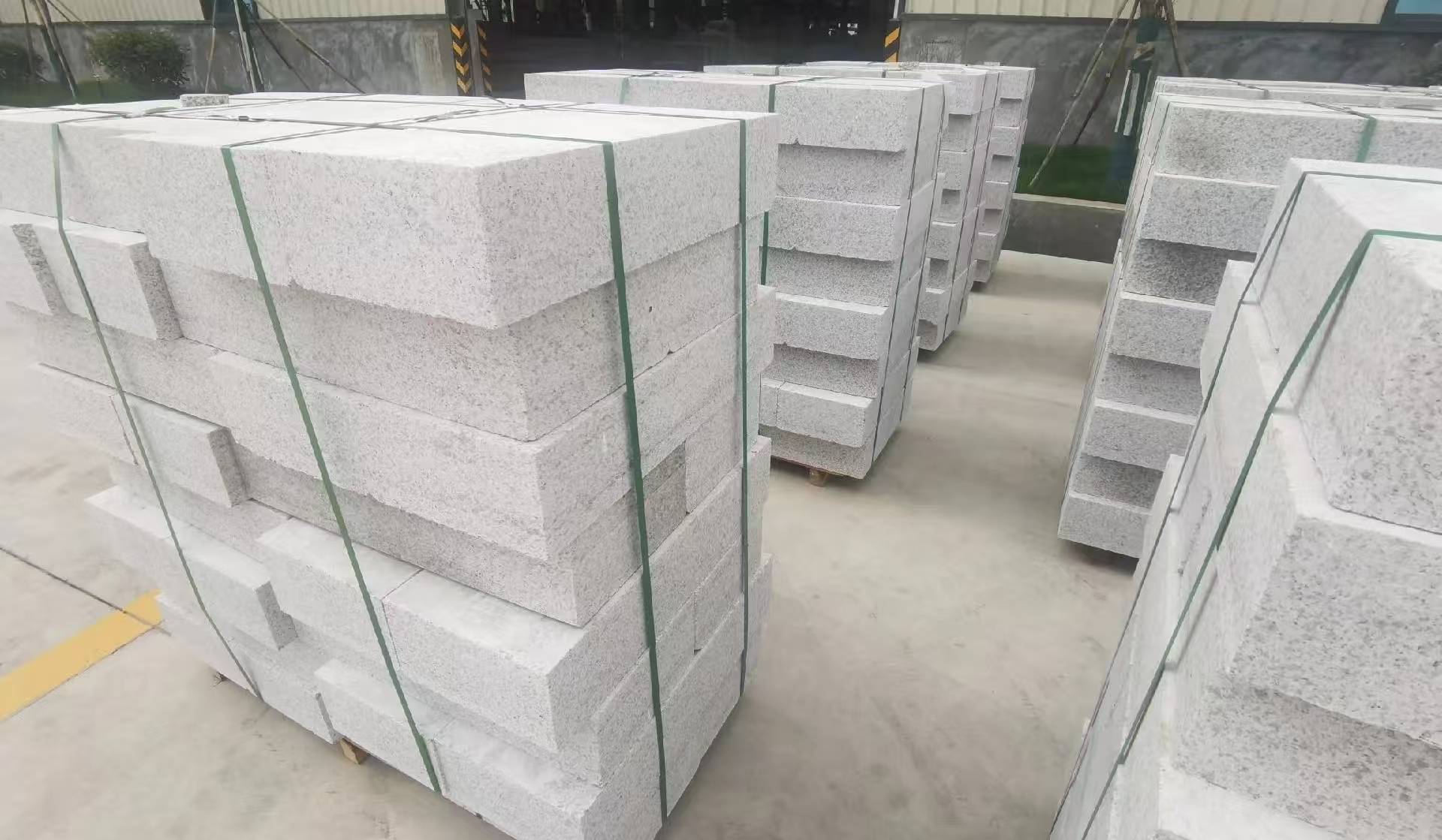 防城港 白麻花岗岩路沿石，立缘石，平缘石，路牙石，道牙石，马路牙子等