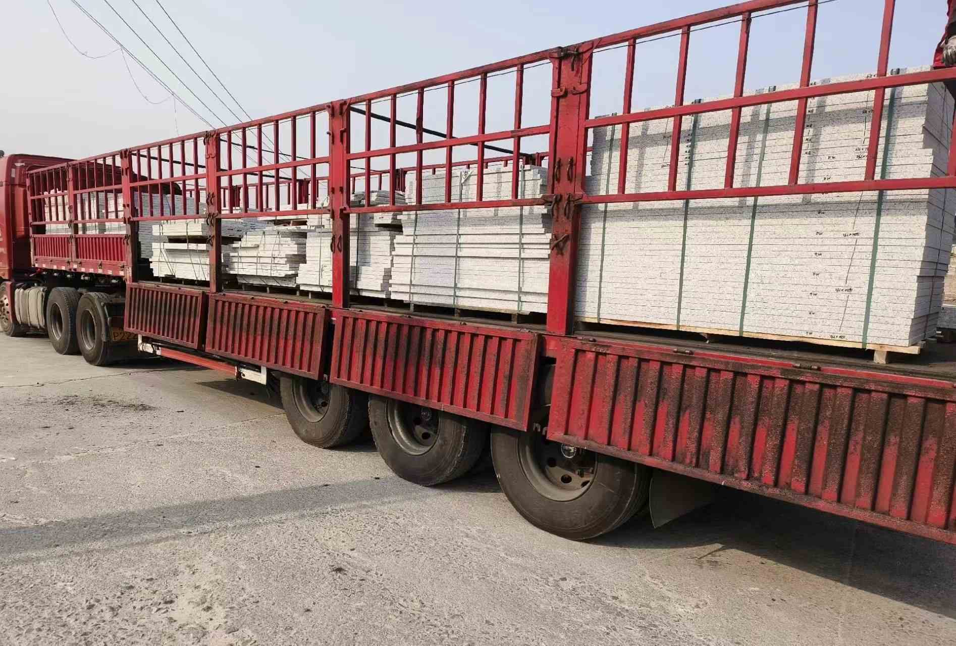 防城港 白麻荔枝面外墙干挂，工厂装车日常