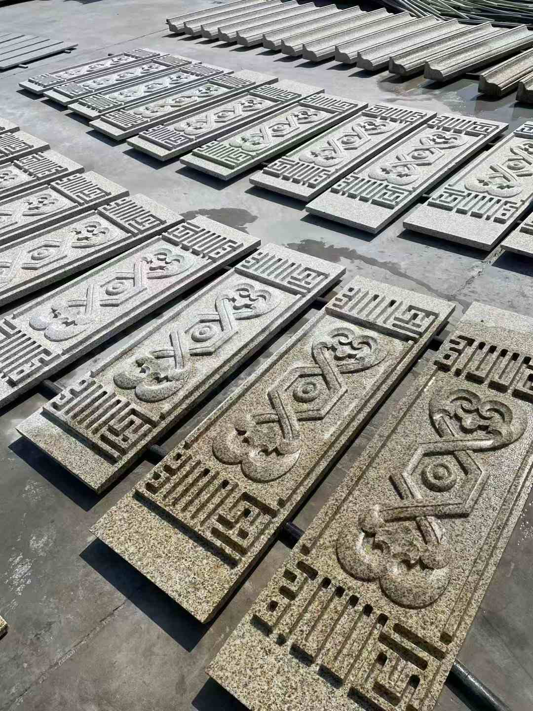 防城港 黄金麻花岗岩外墙雕刻板